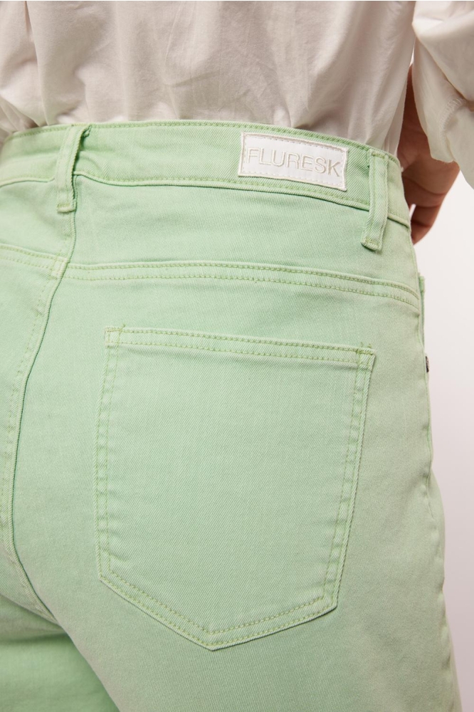 KESHIA SHORTS 25ZFNF04 754 EDGE WATER GREEN